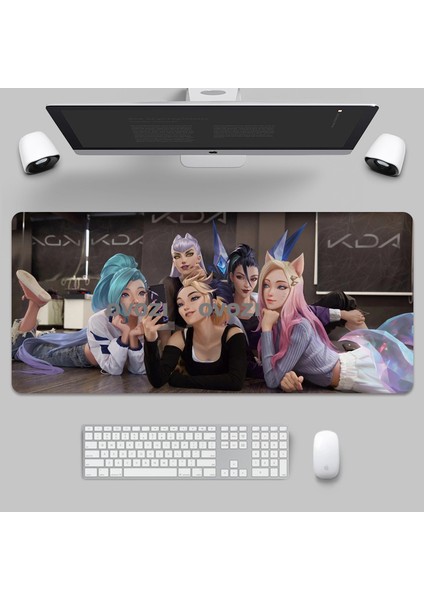 Ovozı 80×30CM Ekstra Büyük Fare ve Klavye Pedi (Yurt Dışından)