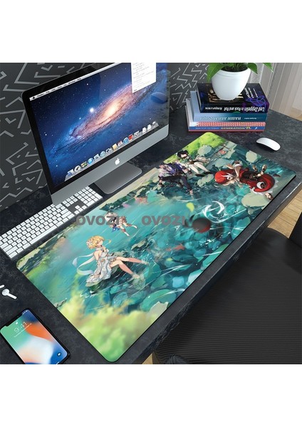 Ovozı Rgb 70×30CM Ekstra Büyük Fare ve Klavye Pedi (Yurt Dışından)