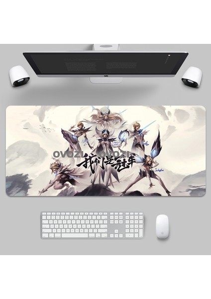 Ovozı 80×30CM Ekstra Büyük Fare ve Klavye Pedi (Yurt Dışından)