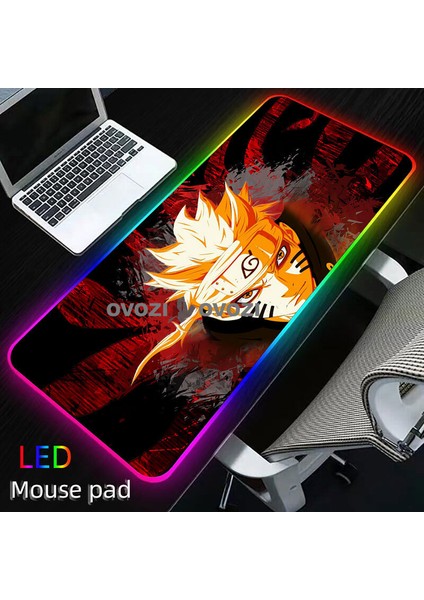 Ovozı Rgb 60×30CM Ekstra Büyük Fare ve Klavye Pedi (Yurt Dışından)