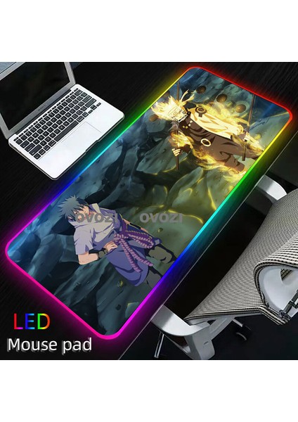Ovozı Rgb 60×30CM Ekstra Büyük Fare ve Klavye Pedi (Yurt Dışından)