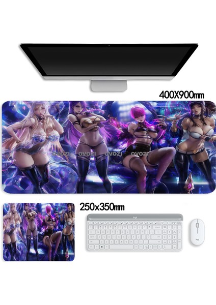 Ovozı Rgb 60×30CM Ekstra Büyük Fare ve Klavye Pedi (Yurt Dışından)