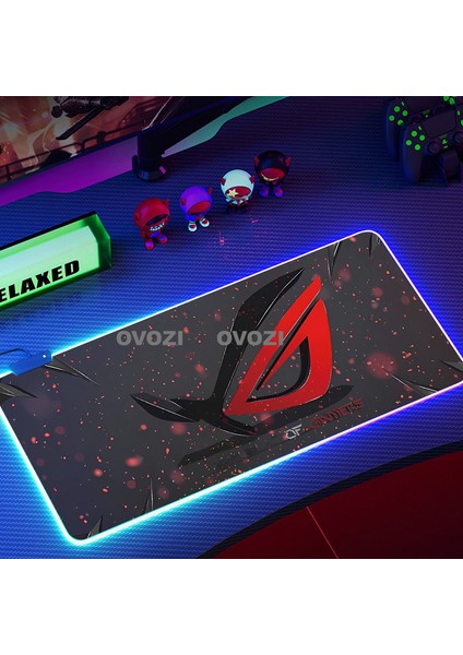 Ovozı Rgb 70×30CM Ekstra Büyük Fare ve Klavye Pedi (Yurt Dışından)