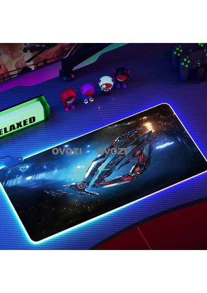Ovozı Rgb 70×30CM Ekstra Büyük Fare ve Klavye Pedi (Yurt Dışından)