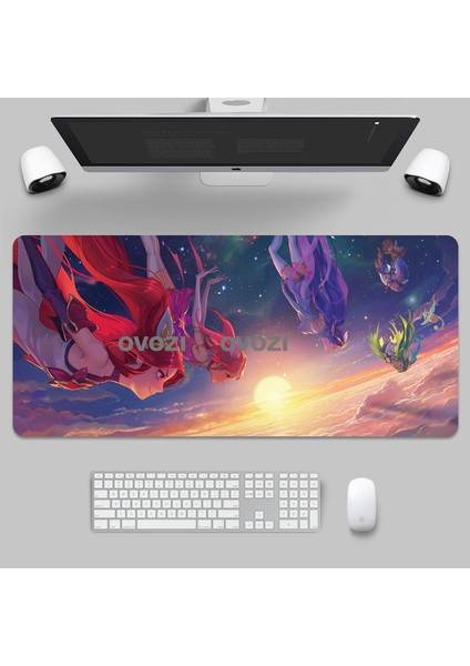 Ovozı 80×30CM Ekstra Büyük Fare ve Klavye Pedi (Yurt Dışından)