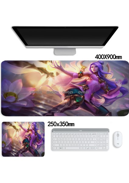 Ovozı Rgb 60×30CM Ekstra Büyük Fare ve Klavye Pedi (Yurt Dışından)
