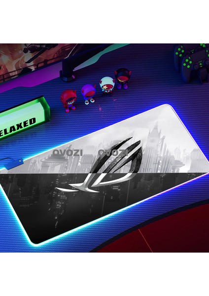 Ovozı Rgb 80×30CM Ekstra Büyük Fare ve Klavye Pedi (Yurt Dışından)