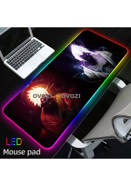 Ovozı Rgb 60×30CM Ekstra Büyük Fare ve Klavye Pedi (Yurt Dışından)