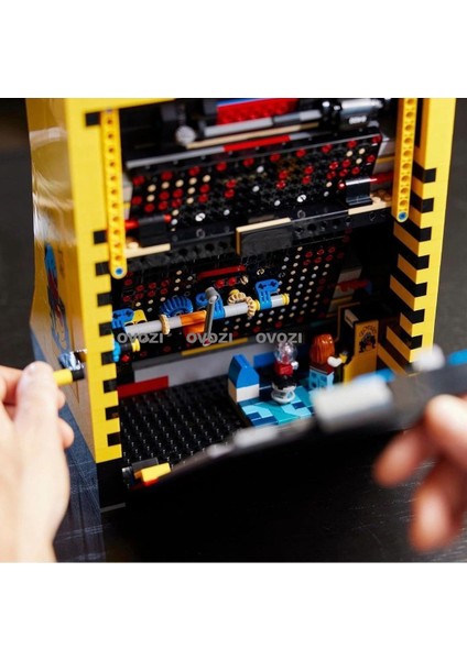 Ovozı Pac-Man Yapı Taşı Modeli Fikirler Serisi Oyun Konsolu Montajlı Oyuncaklar (Yurt Dışından) modelleri