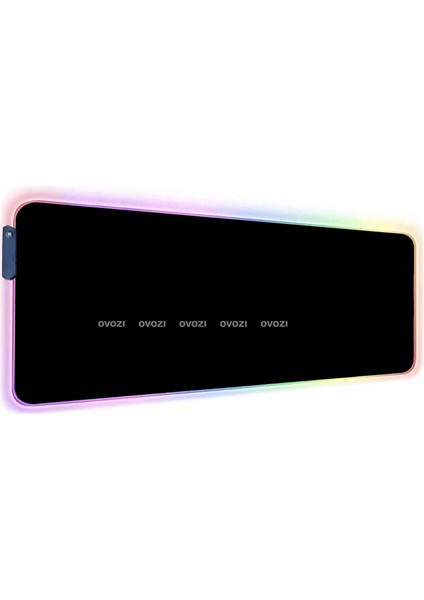 Ovozı Rgb 80×30CM Ekstra Büyük Fare ve Klavye Pedi (Yurt Dışından)