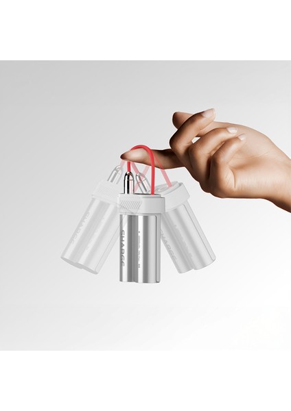 Pouch Mini - Ultra Kompakt ve Taşınabilir Powerbank - Beyaz