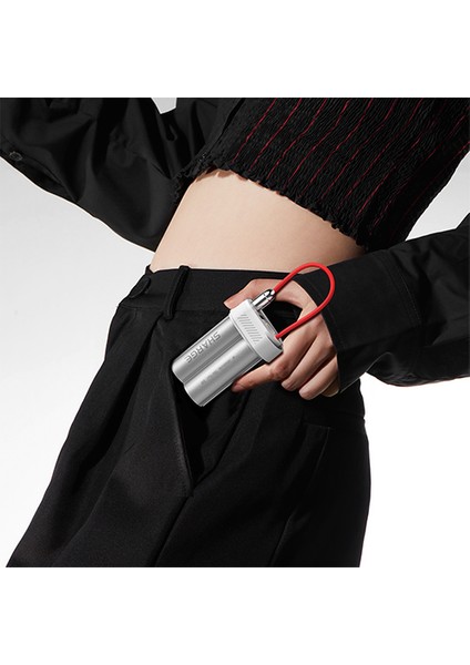 Pouch Mini - Ultra Kompakt ve Taşınabilir Powerbank - Beyaz