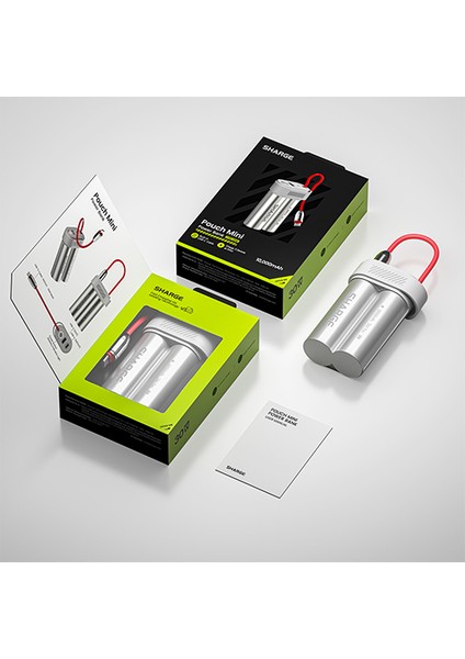 Pouch Mini - Ultra Kompakt ve Taşınabilir Powerbank - Beyaz