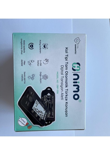 Tansiyon Aleti Koldan Ölçer Konuşan DBP-1318