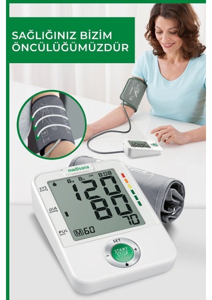 Alman Tasarım Geniş Ekranlı ve Geniş Manşonlu Üst Koldan Ölçer Dijital Tansiyon Aleti modelleri