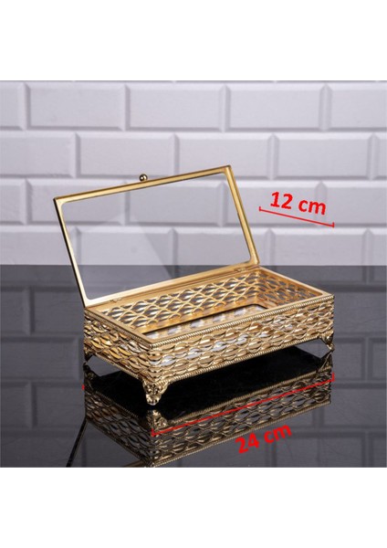 Elite Nil Dikdörtgen Küçük Sandik 24X12X7 1 Adet