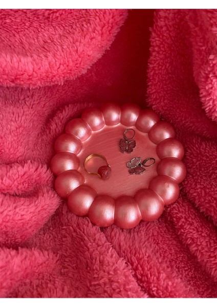 Elite Metalik Pembe Bubble Tabak 1 Adet