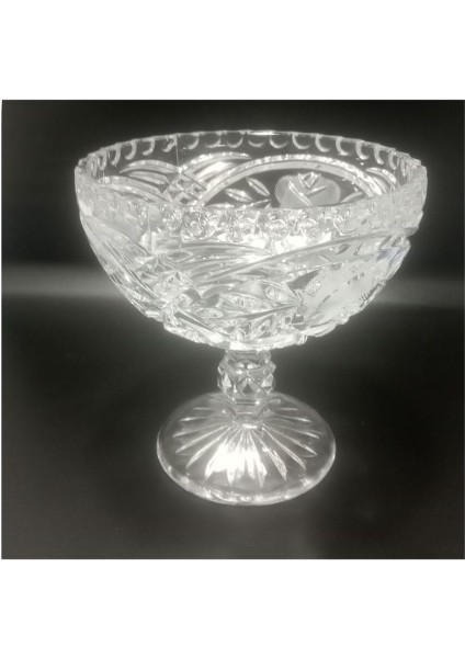 Elite Pasabahce Krıstal Cam Ayaklı Şekerlik,kurabiye Sunumluk 15X15X32CM 1 Adet fiyatları