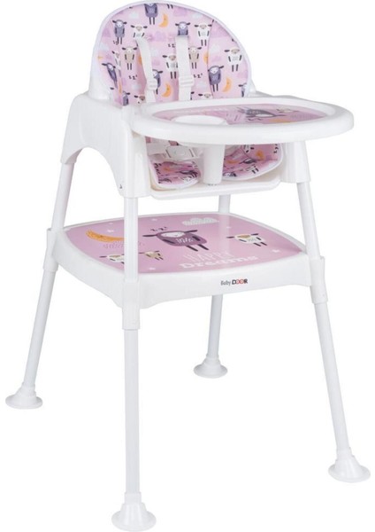 Elite & Mama Kuzu Çalışma Masalı Pedli Mama Sandalyesi 3 In 1 1 Adet