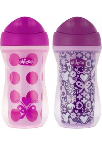 Elite Isı Yalıtımlı Aktif Bardak 266 ml 14 Ay+ Kız 1 Adet