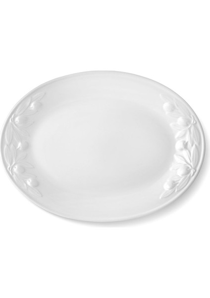 Elite Grande Servis Tabağı Beyaz 40 cm 1 Adet
