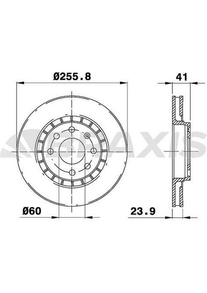 Fren Diski Ön Astra F Vectra A Vectra B 1.6