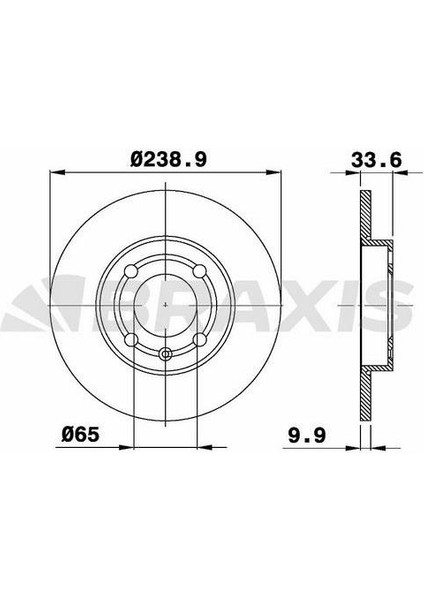 Fren Diski Ön Polo 1.0 / 1.3 / 1.4 / 1.6 / 1.9d 94>