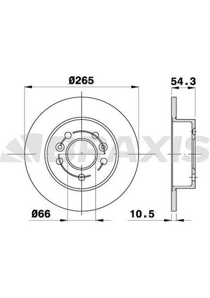 Fren Diski Arka Renault Avantıme Espace 2.0ı