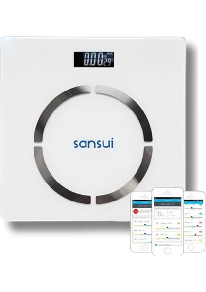 Büyük Manşonlu Koldan Ölçer Tansiyon Cihazı + Akıllı Bluetooth Dijital Tartı (Beyaz) fırsatları