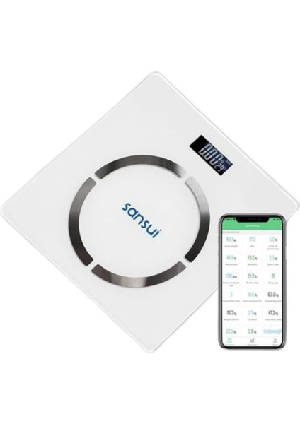 Büyük Manşonlu Koldan Ölçer Tansiyon Cihazı + Akıllı Bluetooth Dijital Tartı (Beyaz) indirimleri