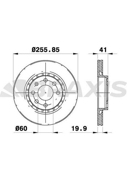Fren Diski Ön Havalı Astra F 1.8ı Corsa B 1.6 Gsı 16V 1.6ı Vectra A 1.7d 1.7 Td 1.8 1.8ı