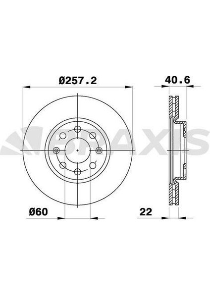 Fren Diski Ön Opel Adam Corsa 1.4ı 1.2ı