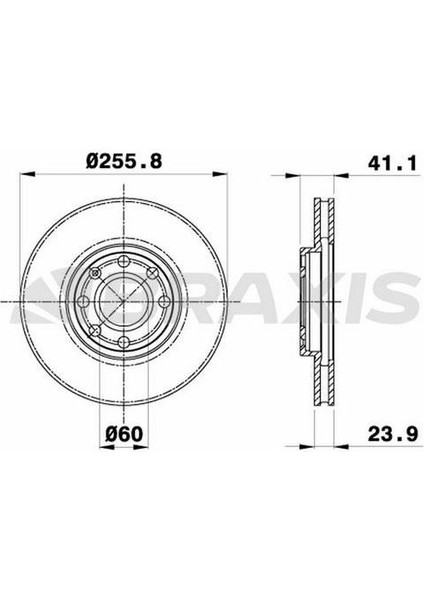 Fren Diski Ön (4 Bıjon) Astra G