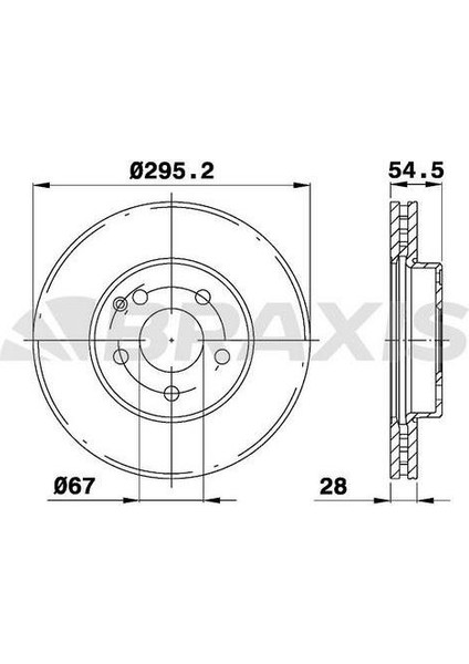 Fren Diski On W211 02>08 S211 03>09