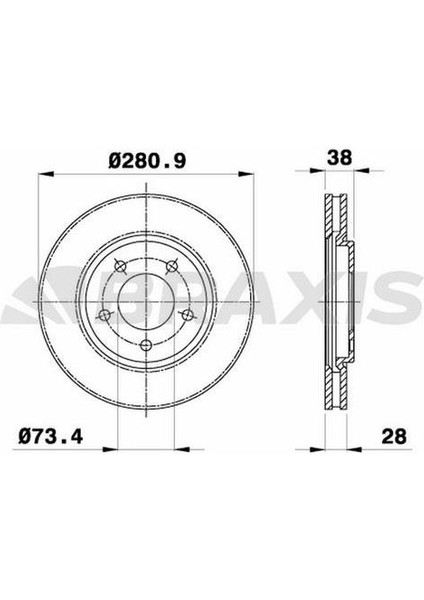 On Fren Diski Chrysler Grand Voyager 2.5