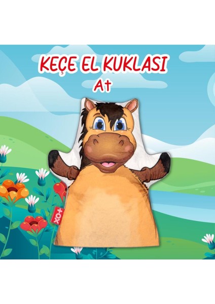 At Evcil Hayvanlar Keçe El Kukla T321 1 Adet