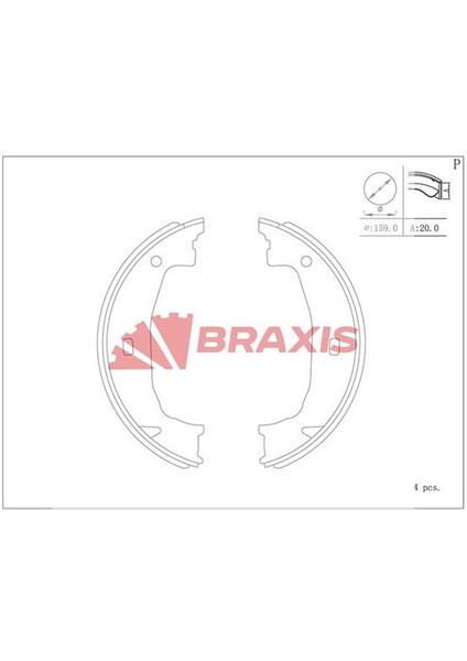 El Fren Balatası Bmw F20 F21 E81 E87 E88 E82 F22 F23 F87 E46