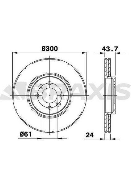 Fren Diski Ön Scenıc Iı 1.5dcı / 1.9dcı / 2.0 (4 Bıjon)