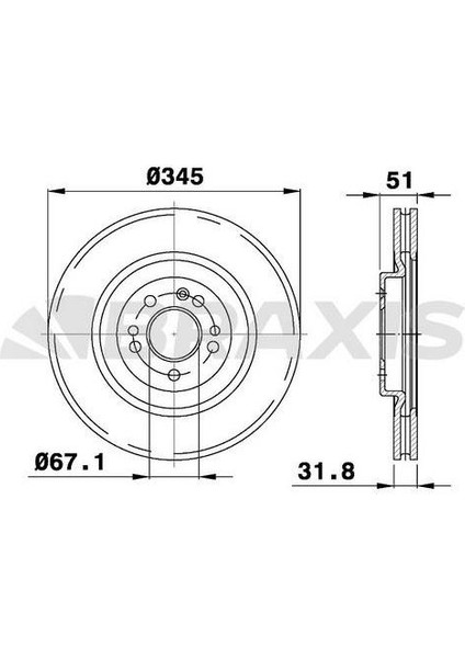 Fren Diski On Ml-Class W163 98>05