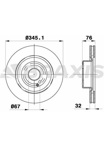 Fren Diski On S-Class W220 98>03 C215 99>06