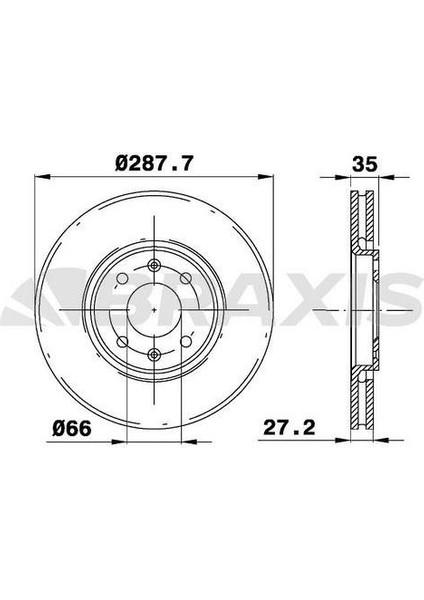 Fren Diski Ön Havalı C5 C5 Iı 2.0hdı / 2.2hdı / 3.0 V6 01> Xantıa Xantıa Iı 3.0 V6 / 2.0t / 1.9t / 1.9d