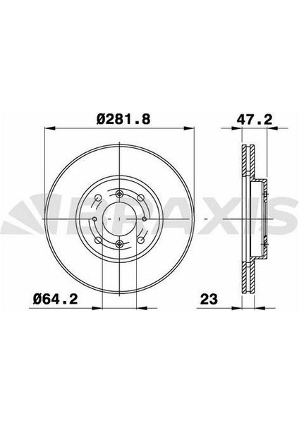Fren Diski Ön Honda Cıvıc 1.8ı
