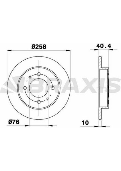 Fren Diski Arka Hyundaı Coupe Elantra Lantra