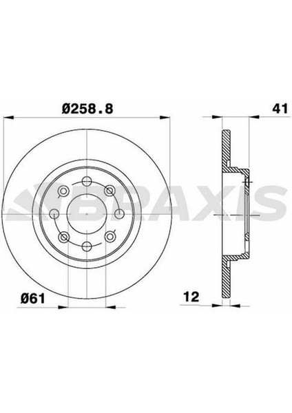 Fren Diski Öndacıa Logan 04>sandero 08>twıngo I, Iı Smart Fortwo 1.0 1.2 1.4 1.5dcı 1.6 (Abs Lı Araclar Icın)