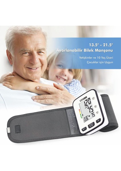 Bilekten Otomatik Digital Tansiyon Aleti DBP-2141 (5 Yıl Garantili)