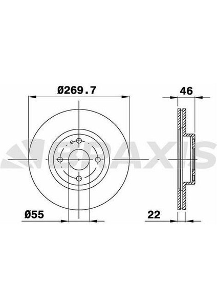 Fren Diski Ön Mazda Mx5 1.6ı