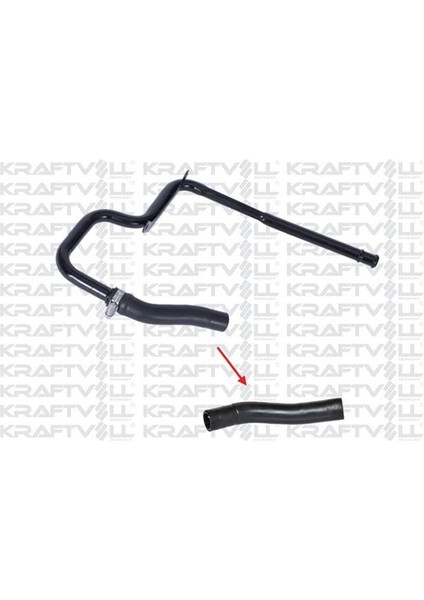 Kalorıfer Hortumu (Metal Boru Harıc) Connect 02>13 Focus 98>05 1,8tdcı 75PS / 90PS