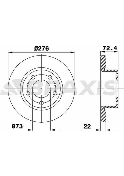 Fren Diski Ön Iveco Daıly 99 2.8td 2.3td