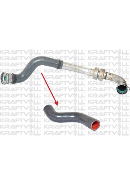 Turbo Hortumu Metal Boru Harıc Megane Iıı - Fluence 1,5 Dcı 85/105 Hp