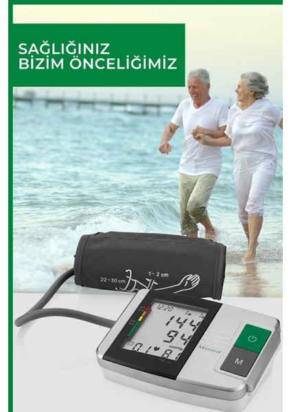 Alman Tasarım Büyük Ekran Kol Tipi Dijital Tansiyon Ölçme Aleti MTS-51152 modelleri
